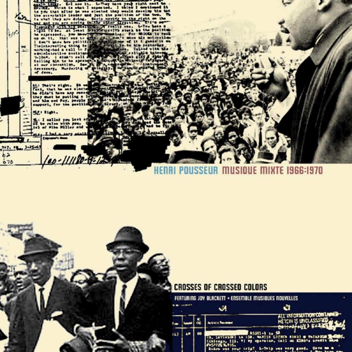 Mixed Music, 1966-1970 by Joy Blackett & Ensemble Musiques Nouvelles album cover
