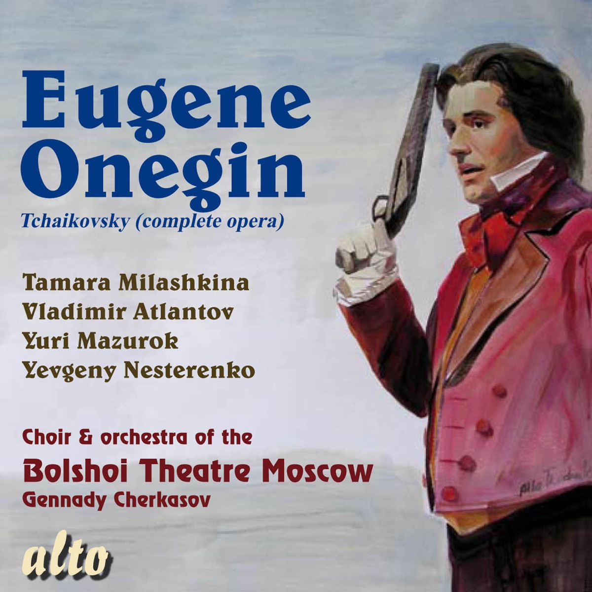 Tchaikovsky: Eugene Onegin by Gennady Cherkasov & Bolshoi Theatre Orchestra album cover
