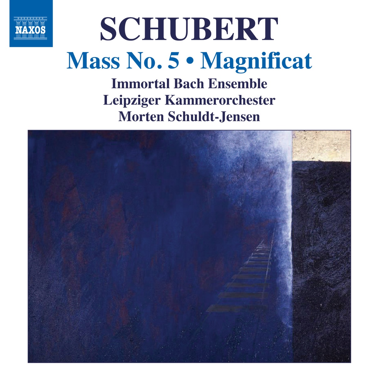 Schubert: Mass No. 5 - Magnificat, D. 486 by Morten Schuldt-Jensen, Leipzig Chamber Orchestra, Immortal Bach Ensemble, Trine Wilsberg Lund, Bettina Ranch, Min Woo Lim & Dominik Koniger album cover