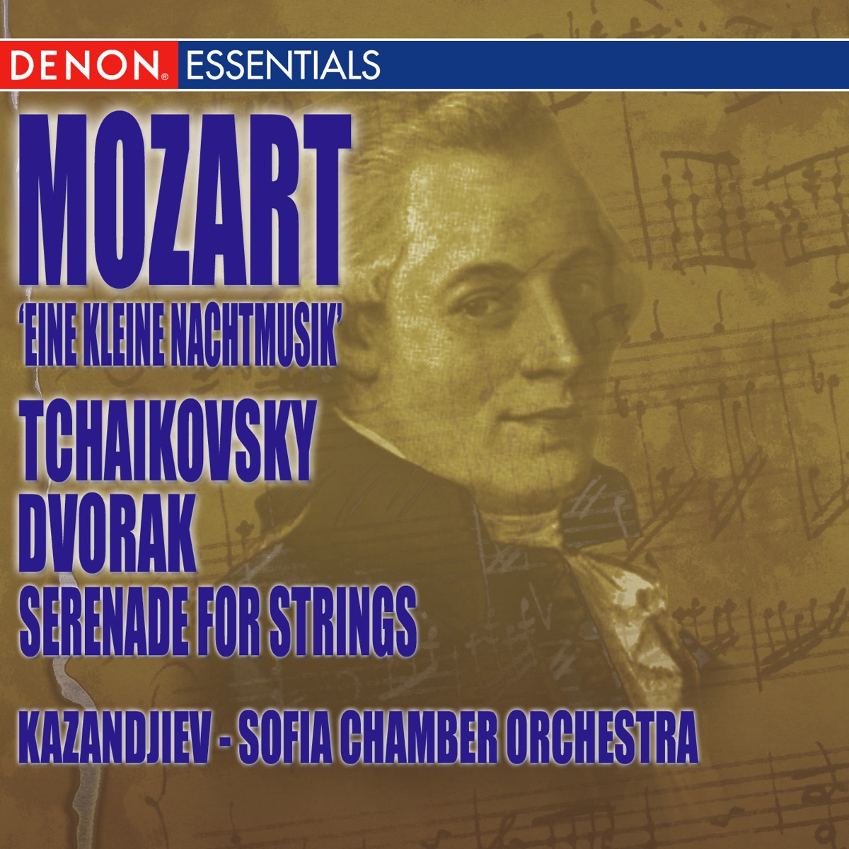 Mozart: Eine Kleine Nacht Music and Other Serenades for Strings by Sofia Chamber Orchestra & Festival Strings Lucerne album cover