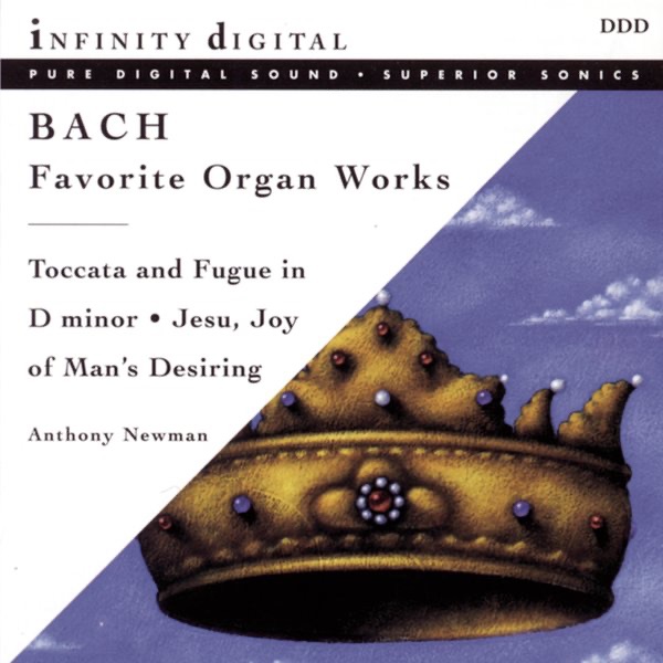Bach: Favorite Organ Works by Anthony Newman album cover