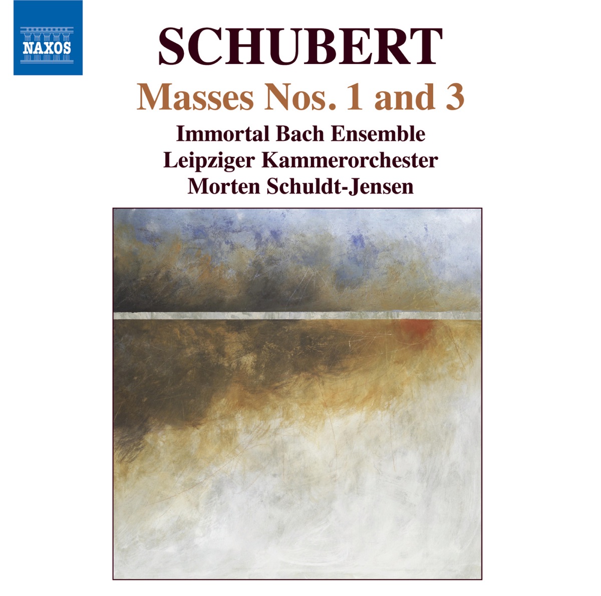 Schubert: Masses Nos. 1 and 3 by Andreas Karasiak, Morten Schuldt-Jensen, Leipzig Chamber Orchestra, Immortal Bach Ensemble, Trine Wilsberg Lund, Dorothea Craxton, Bettina Ranch, Min Woo Lim & Assaf Levitin album cover