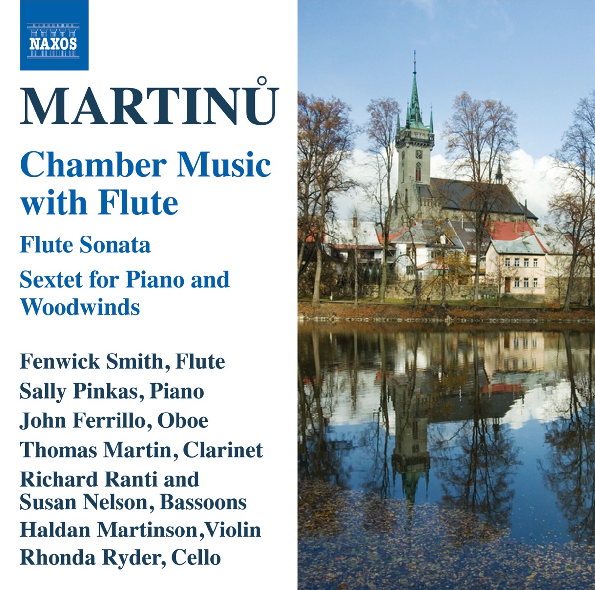 Martinu: Chamber Music with Flute by Sally Pinkas & Fenwick Smith album cover