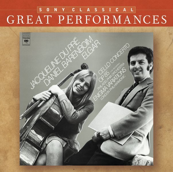 Great Performances - Elgar: Cello Concerto, Enigma Variations, Pomp and Circumstance Marches No. 1 & 4 by Jacqueline du Pré, London Philharmonic Orchestra & The Philadelphia Orchestra album cover