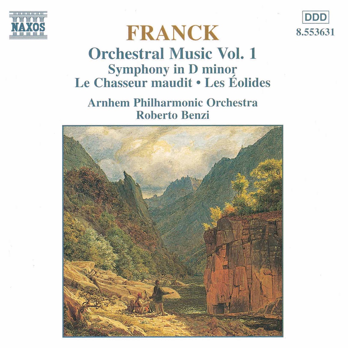 Franck: Orchestral Music Volume 1 by Arnhem Philharmonic Orchestra & Roberto Benzi album cover