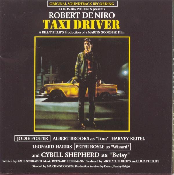 Taxi Driver (Original Soundtrack Recording) by Bernard Herrmann album cover