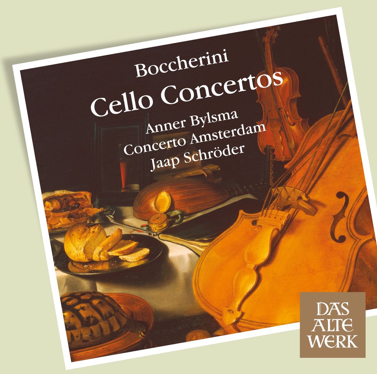 Boccherini: Cello Concertos by Anner Bylsma, Concerto Amsterdam & Jaap Schröder album cover