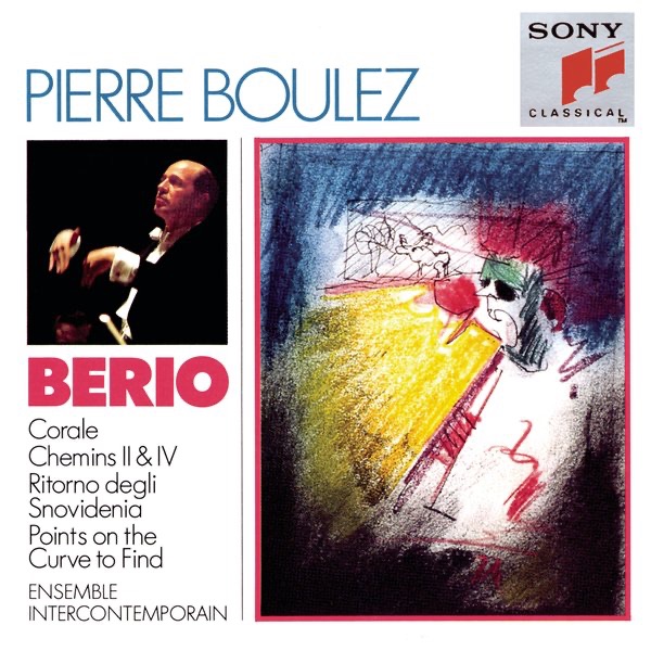 Berio: Chemins II & IV, Points On the Curve to Find by Pierre Boulez & Ensemble Intercontemporain album cover