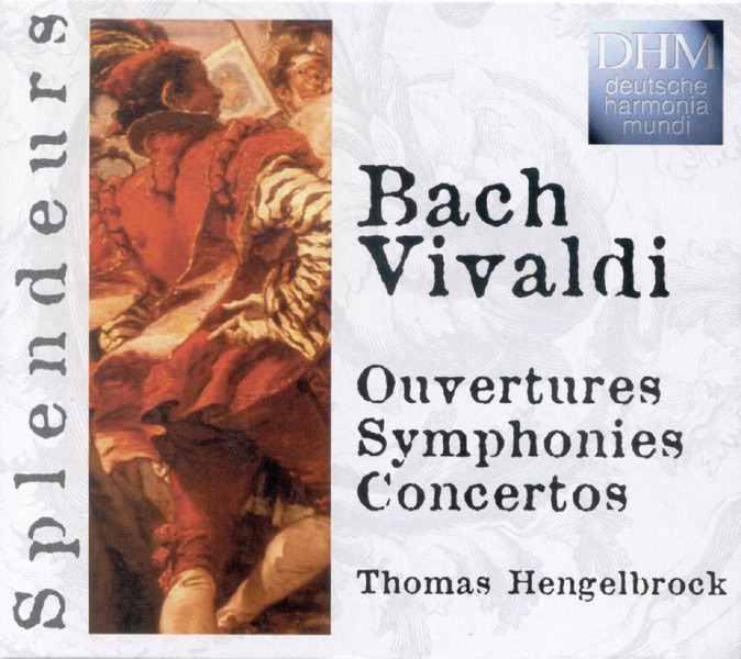 Vivaldi & Bach: Ouvertures, Symphonies, Concertos by Thomas Hengelbrock & Freiburger Barockorchester album cover