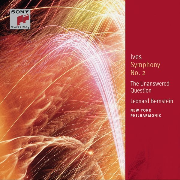 Ives: Symphony No. 2, The Unanswered Question, Central Park in the Dark, Orchestral Pieces by Gunther Schuller, Leonard Bernstein, New York Philharmonic, Seiji Ozawa & William Vacchiano album cover