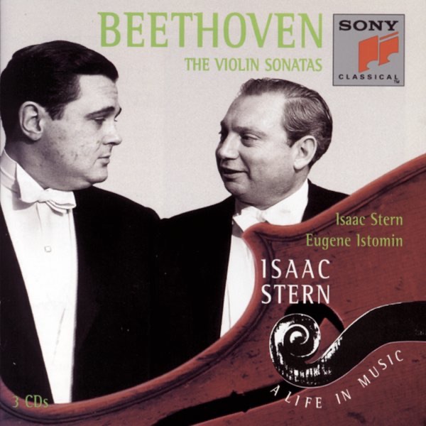 Beethoven: Violin Sonatas by Isaac Stern & Eugene Istomin album cover