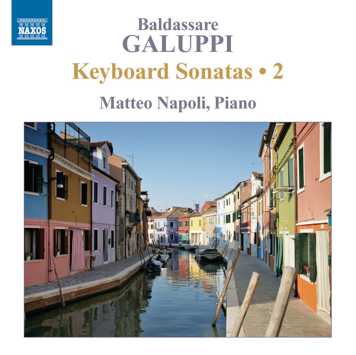 Galuppi: Keyboard Sonatas, Vol. 2 by Matteo Napoli album cover