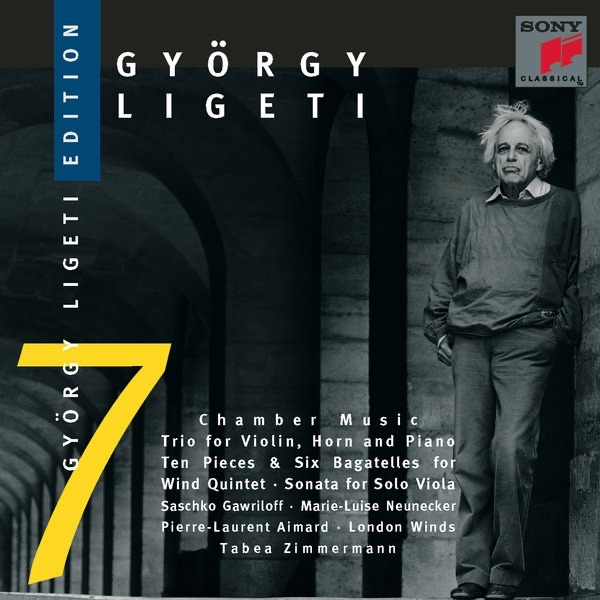 Ligeti: Chamber Music by Pierre-Laurent Aimard, London Winds & Tabea Zimmerman album cover