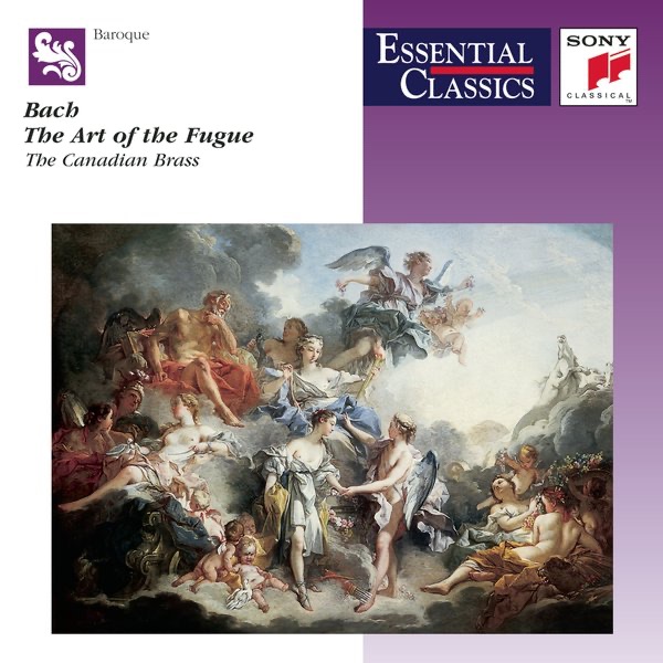 Bach: Die Kunst der Fuge (The Art of the Fugue) by Canadian Brass album cover