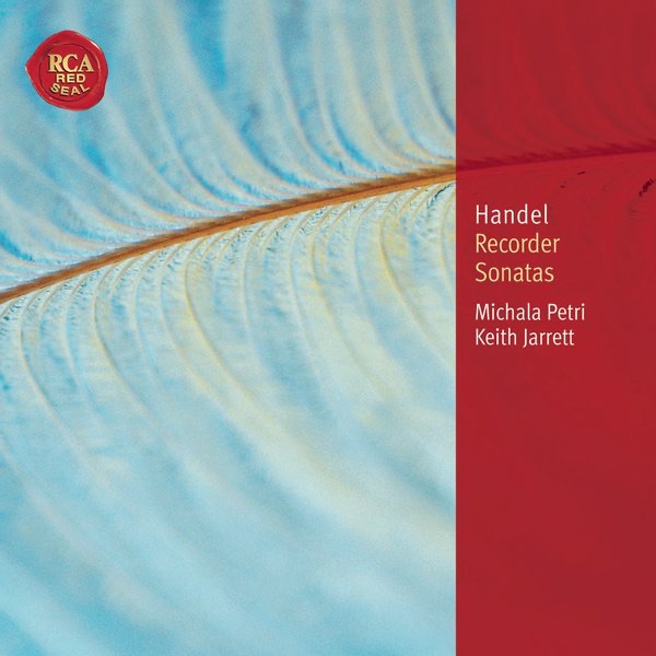 Handel: Six Recorder Sonatas by Keith Jarrett & Michala Petri album cover