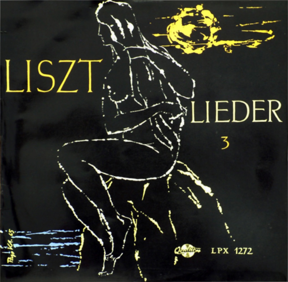 Lieder 3. by Margit László, Alfonz Bartha, Erika Sziklay, György Melis, Márta Szirmay, Tibor Wehner & György Miklós album cover
