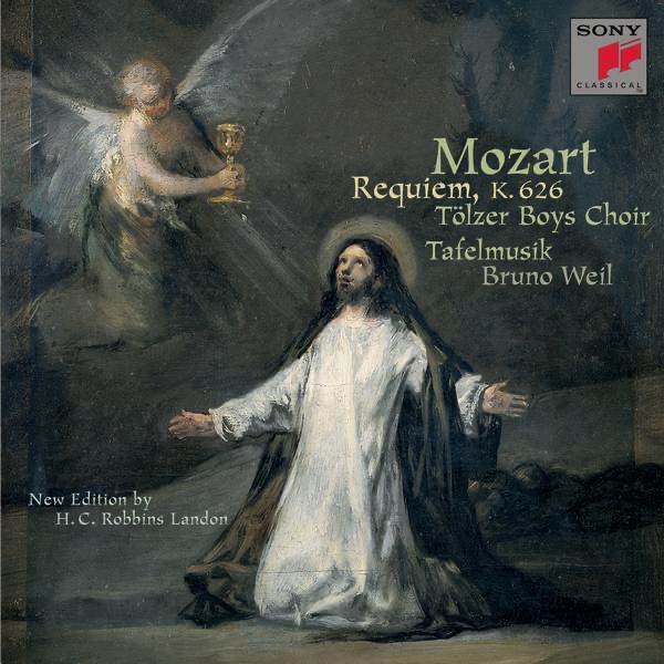 Mozart: Requiem, K. 626 by Bruno Weil & Tafelmusik album cover