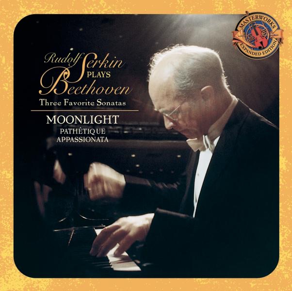 Beethoven: Sonatas for Piano Nos. 14, 8, & 23 (Expanded Edition) by Rudolf Serkin album cover
