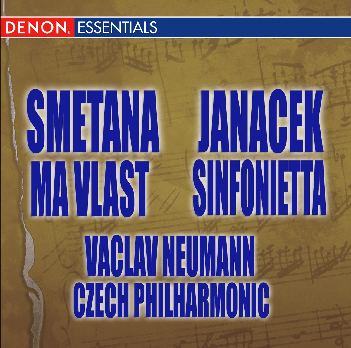 Smetana: My Country – Janacek: Sinfonietta by Czech Philharmonic album cover