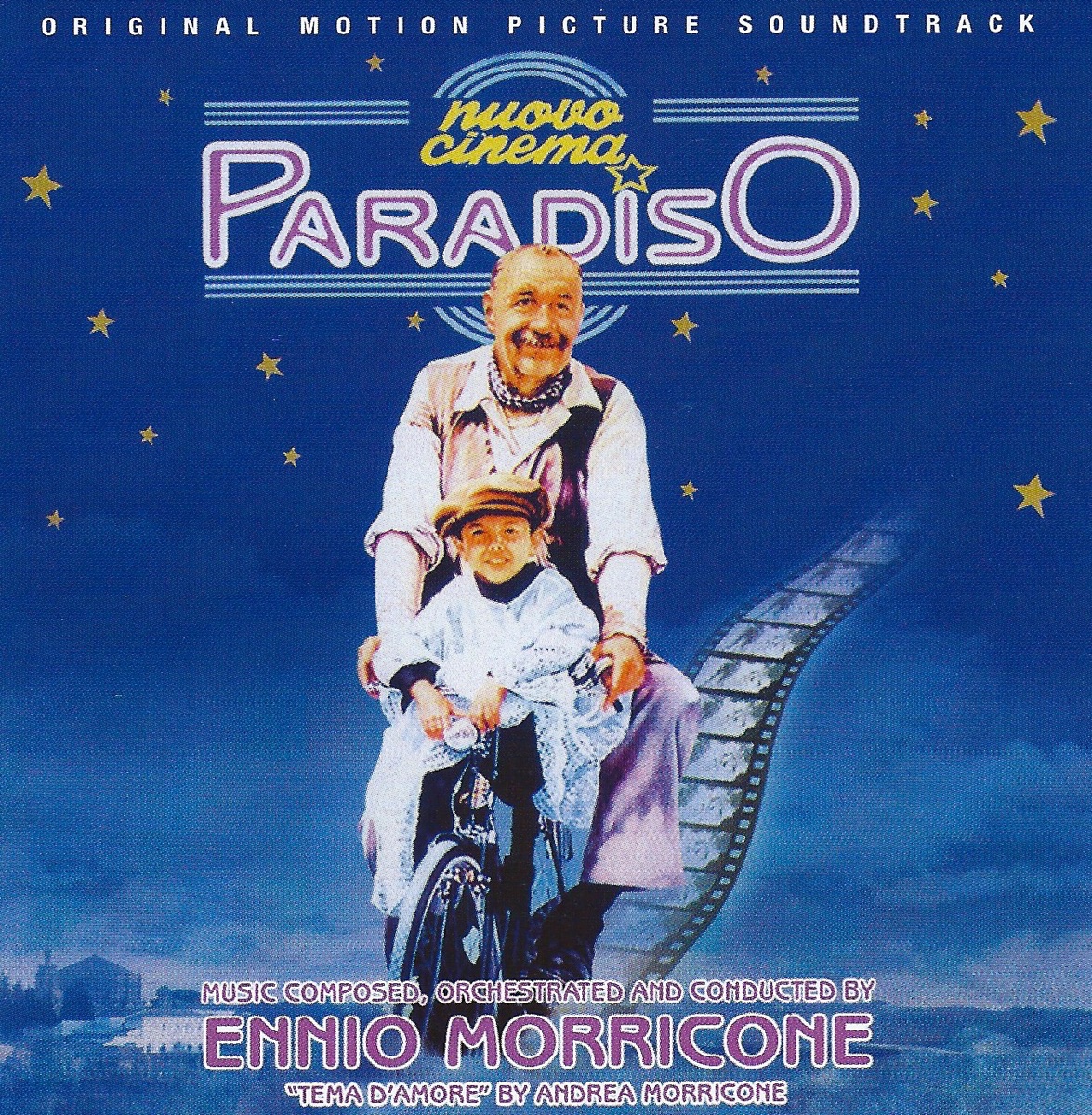 Cinema Paradiso (Original Motion Picture Soundtrack) by Ennio Morricone album cover