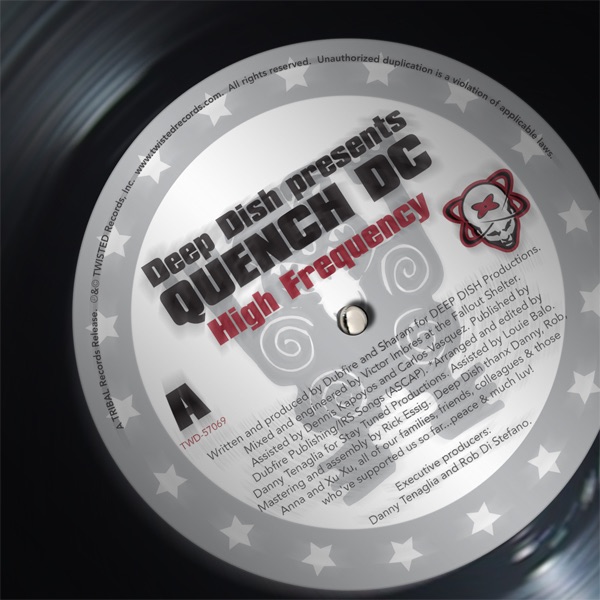 Quench DC "High Frequency/After Ours" by Deep Dish album cover