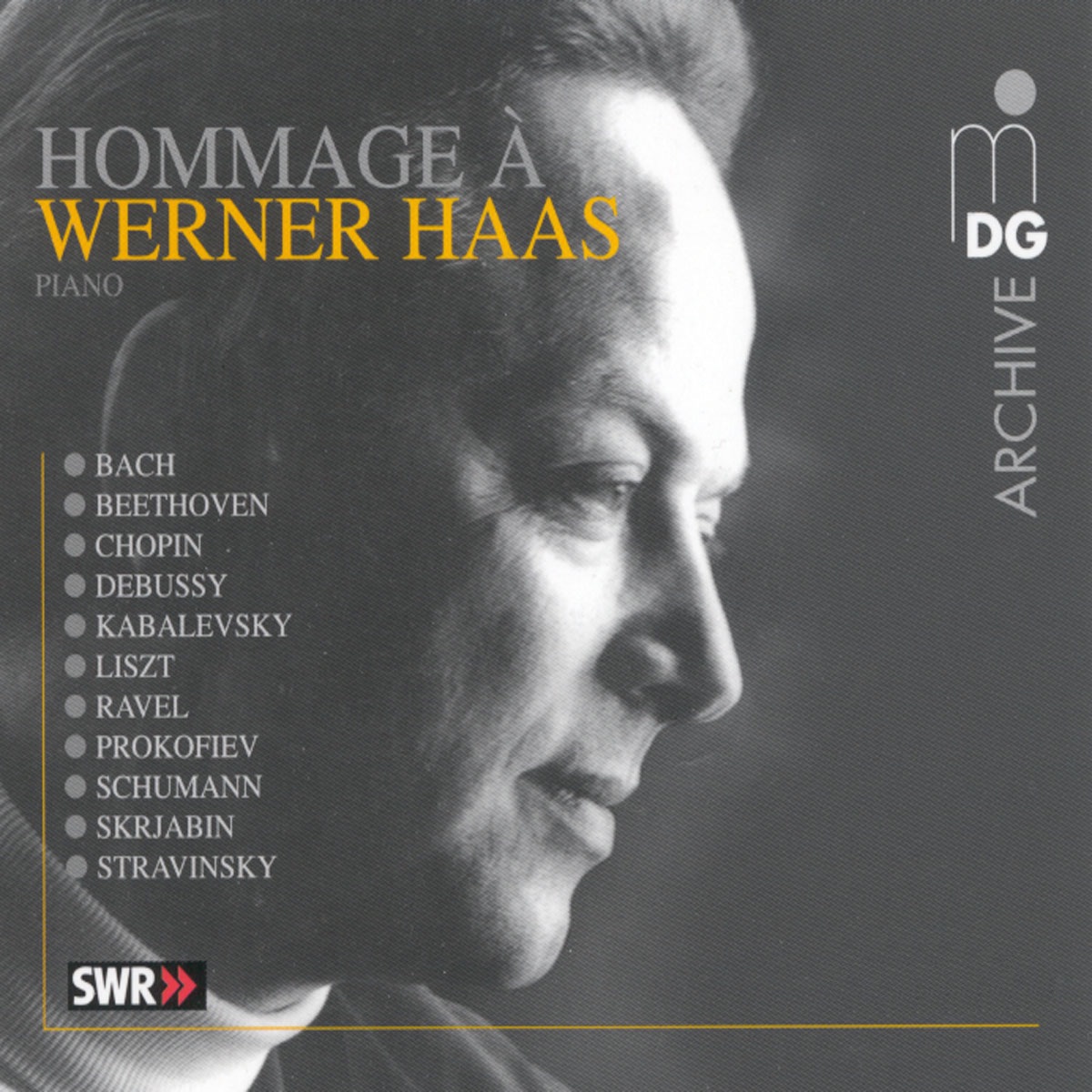 Hommage à Werner Haas by Werner Haas album cover