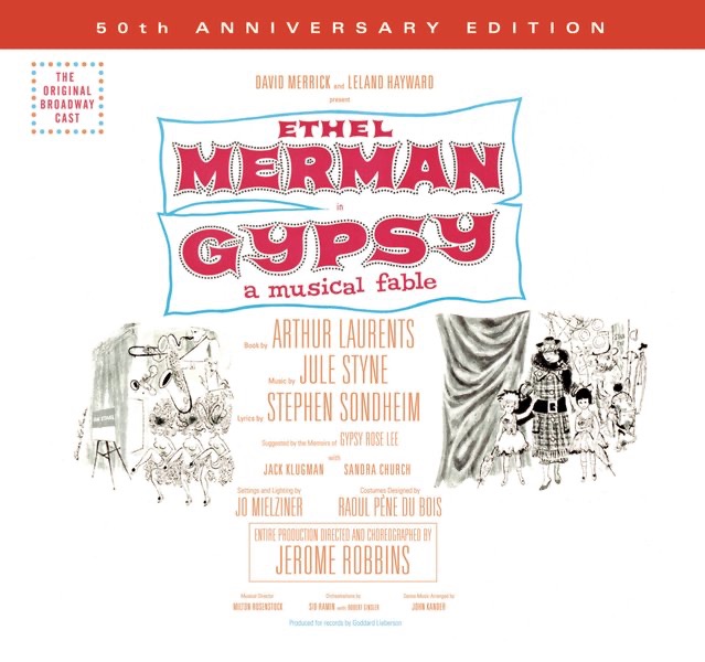Gypsy (Original Broadway Cast Recording) [50th Anniversary Edition] by Jule Styne & Stephen Sondheim album cover