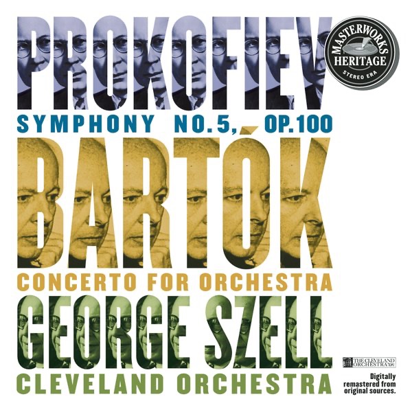 Prokofiev: Symphony No. 5 - Bartók: Concerto for Orchestra by George Szell & The Cleveland Orchestra album cover