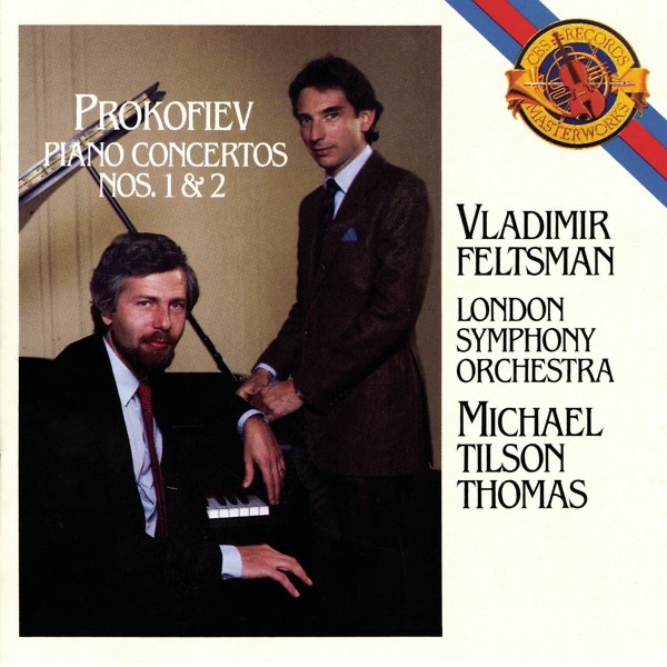 Prokofiev: Concertos for Piano and Orchestra Nos. 1 & 2 by Vladimir Feltsman, London Symphony Orchestra & Michael Tilson Thomas album cover