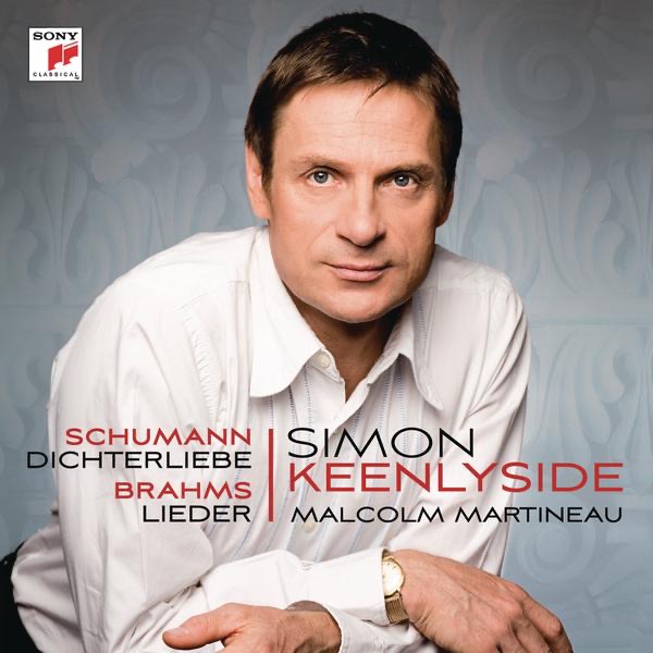 Schumann: Dichterliebe; Brahms: Lieder by Simon Keenlyside & Malcolm Martineau album cover