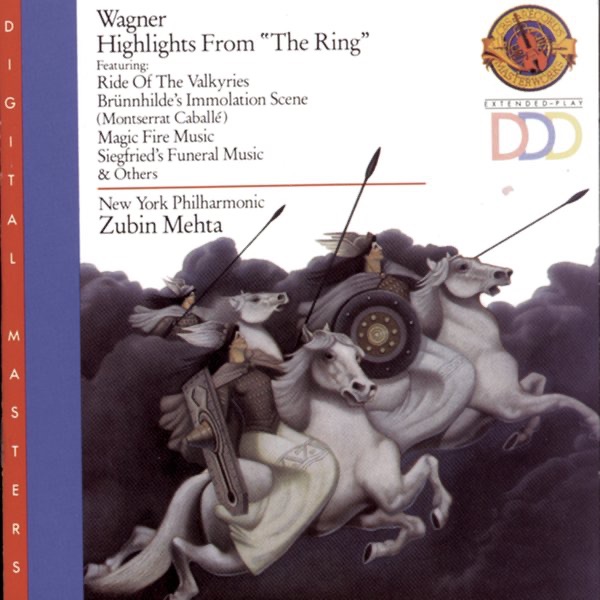 Wagner: Highlights from "The Ring" by Zubin Mehta, Montserrat Caballé & New York Philharmonic album cover