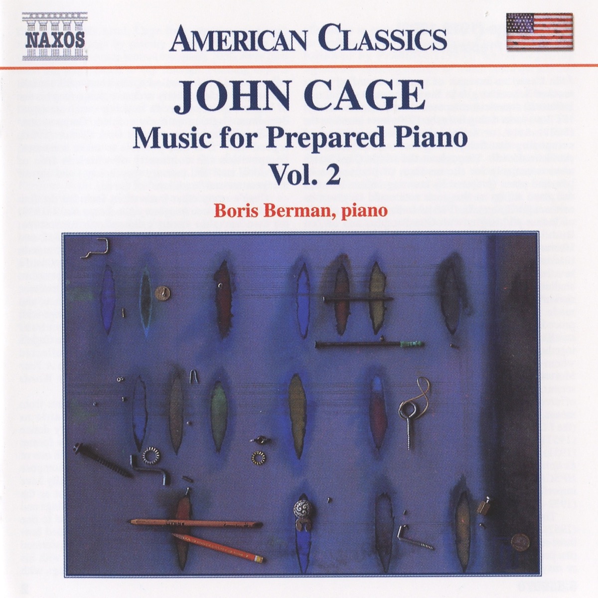 American Classics: Cage - Music for Prepared Piano, Vol. 2 by Boris Berman album cover