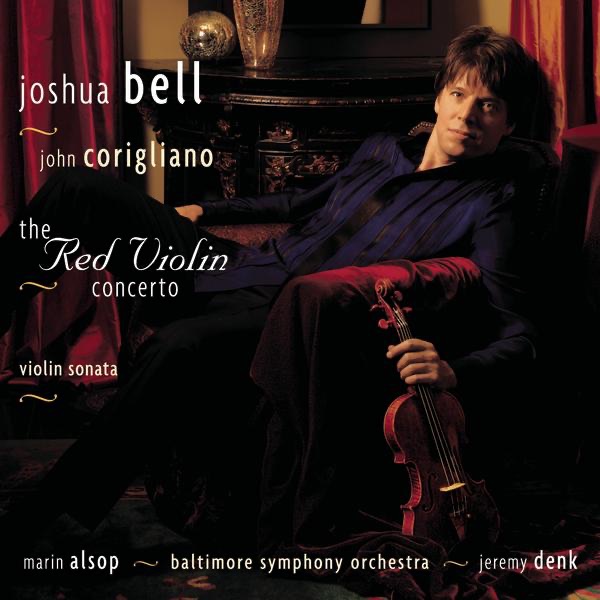 Corigliano: The Red Violin Concerto by Joshua Bell, Baltimore Symphony Orchestra, Jeremy Denk & Marin Alsop album cover