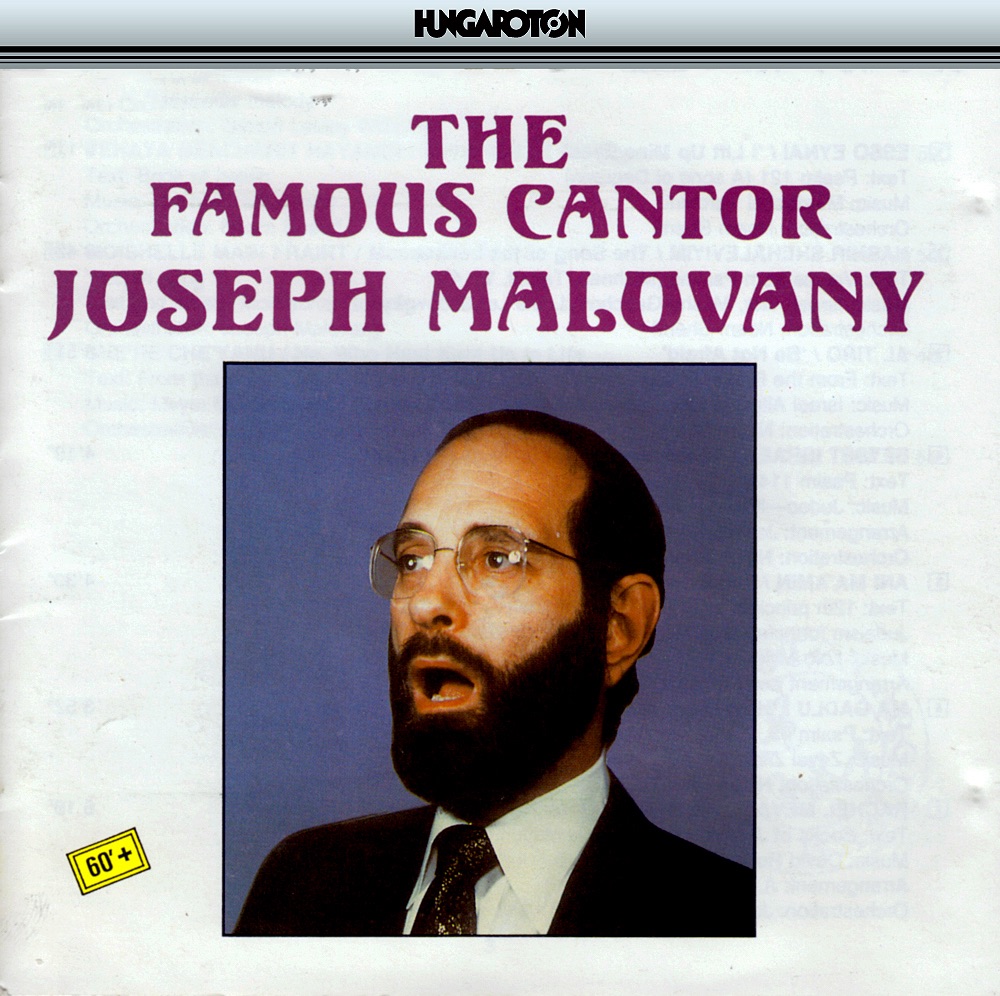 The Famous Cantor Joseph Malovany by Joseph Malovany, Hungarian State Orchestra & Noam Sheriff album cover