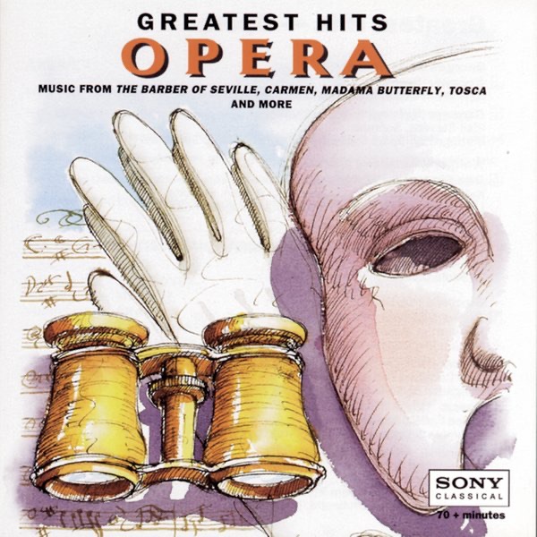Opera - Greatest Hits by Luis Cobos & Royal Philharmonic Orchestra album cover