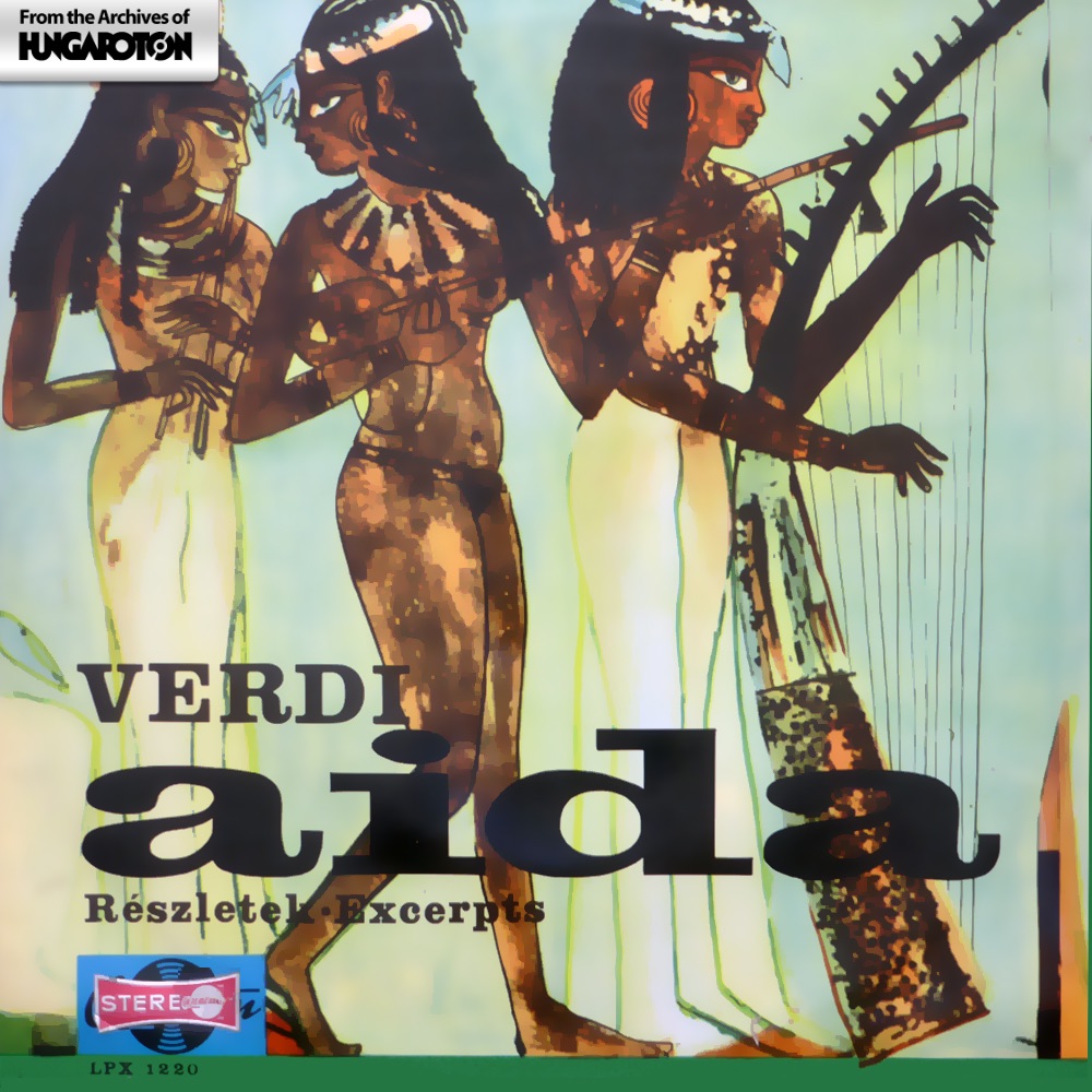 Aida (Hungaroton Classics) by András Kórodi & Gabriella Déry album cover