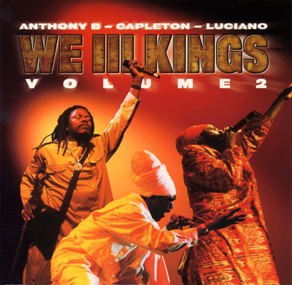 We Three Kings, Vol. 2 by Anthony B, Capleton & Luciano album cover