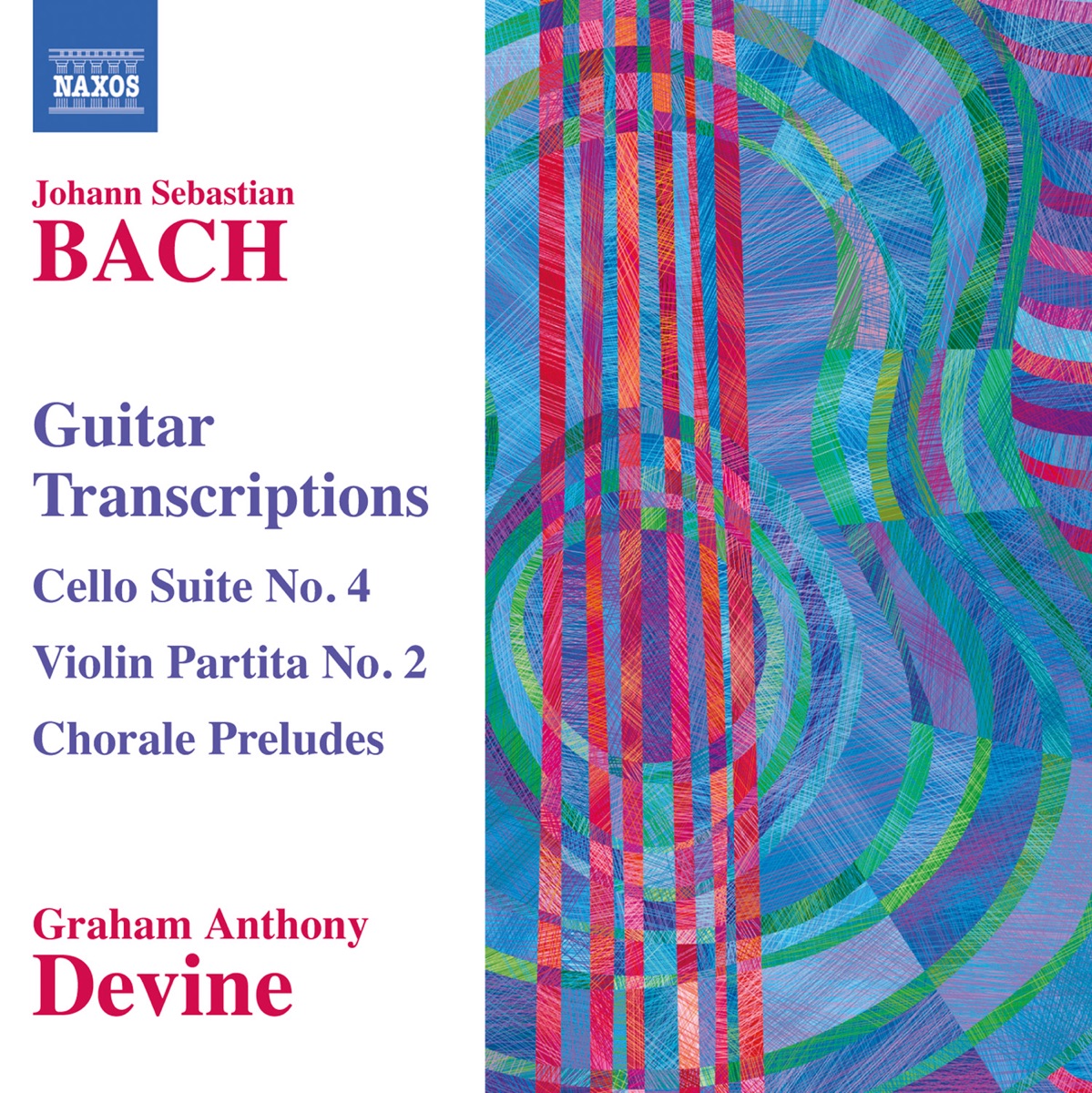Bach: Transcriptions and Arrangements for Guitar by Graham Anthony Devine album cover