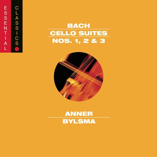 Bach: Cello Suites Nos. 1, 2 & 3 (Vol. 1) by Anner Bylsma album cover