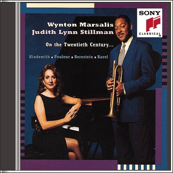On the Twentieth Century... - Hindemith, Poulenc, Berstein & Ravel by Wynton Marsalis & Judith Lynn Stillman album cover