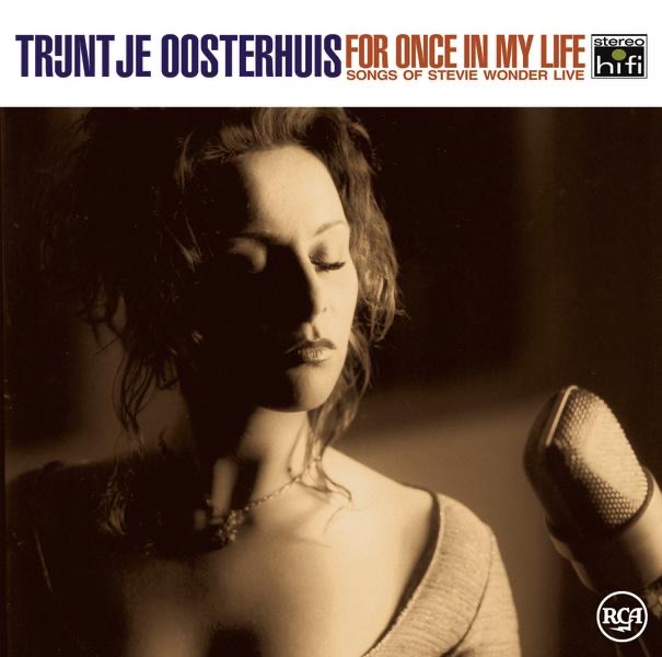 For Once In My Life by Trijntje Oosterhuis album cover