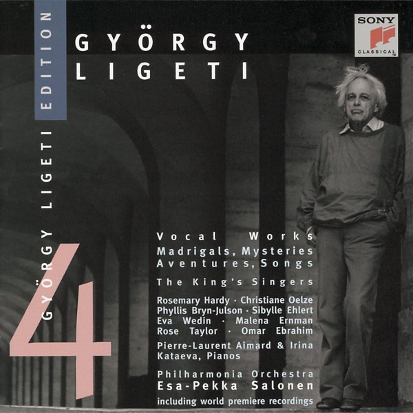 Ligeti: Nonsense Madrigals, Mysteries of the Macabre, Aventures by The King's Singers, Esa-Pekka Salonen, Phyllis Bryn-Julson & Rosemary Hardy album cover