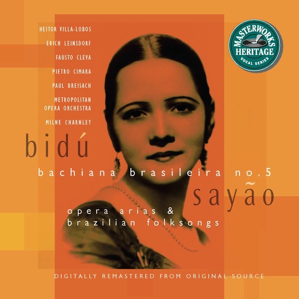 Bidú Sayão by Bidú Sayão & Erich Leinsdorf album cover