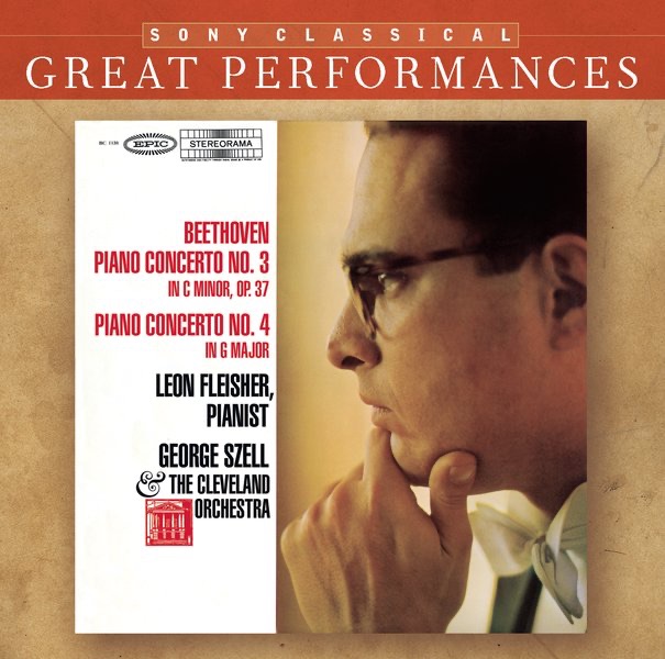 Great Performances - Beethoven: Piano Concertos Nos. 3 & 4 by George Szell, Leon Fleisher & The Cleveland Orchestra album cover