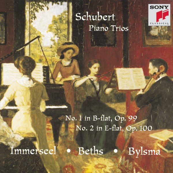 Schubert: Piano Trios D. 898 & 929 by Anner Bylsma, Jos van Immerseel & Vera Beths album cover