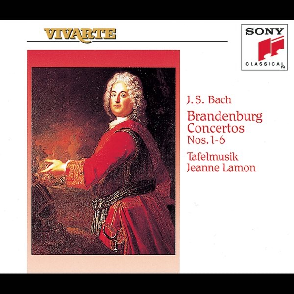 Bach: Six Brandenburg Concertos, BWV 1046-1051 by Tafelmusik & Jeanne Lamon album cover