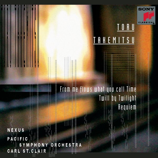 Takemitsu: Orchestral Works by Carl St. Clair, Nexus & Pacific Symphony Orchestra album cover