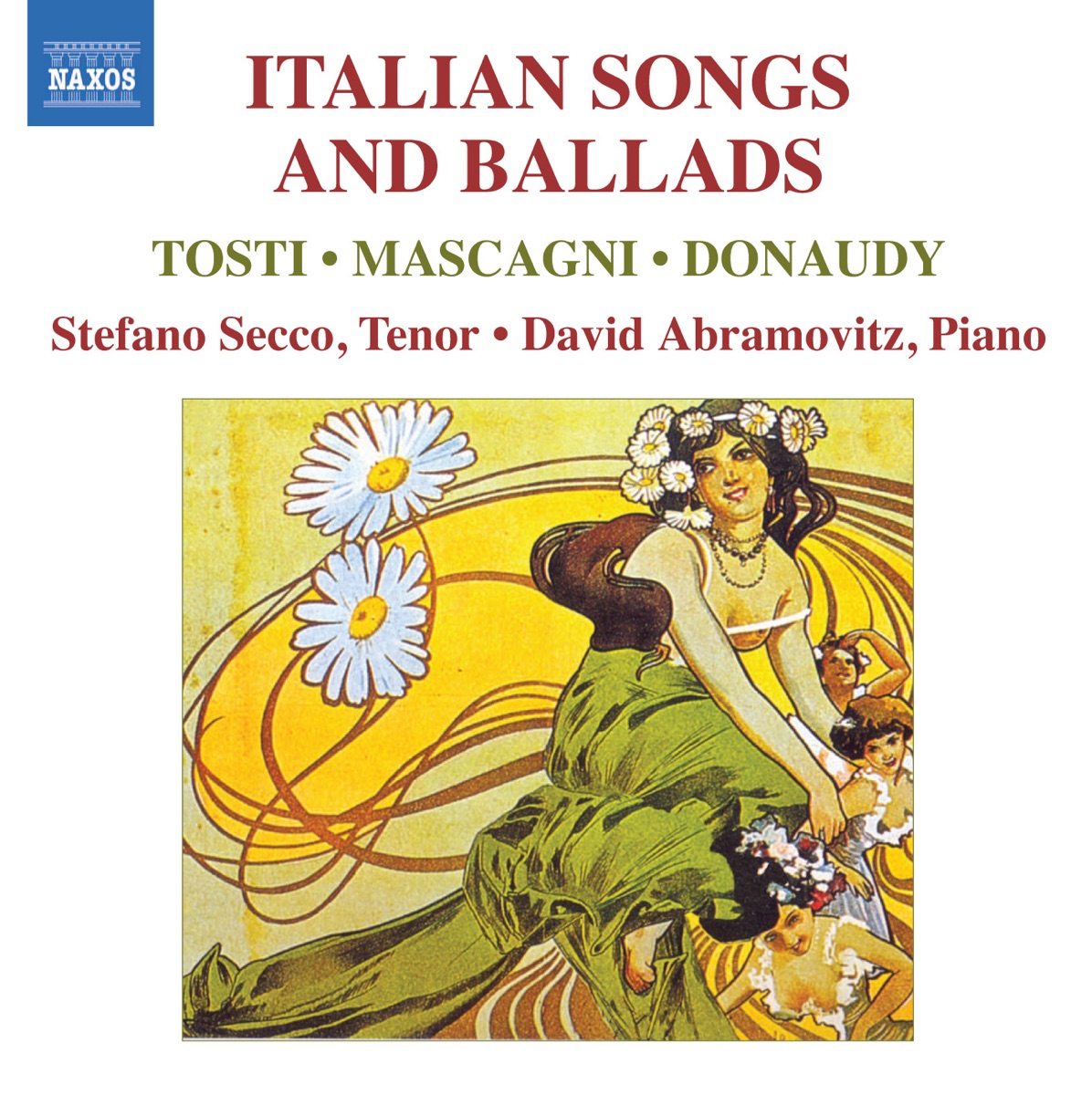 Italian Songs and Ballads by David Abramovitz & Stefano Secco album cover