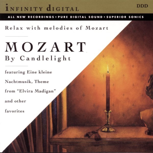 Mozart By Candlelight by Alexander Titov & The New Classical Orchestra album cover