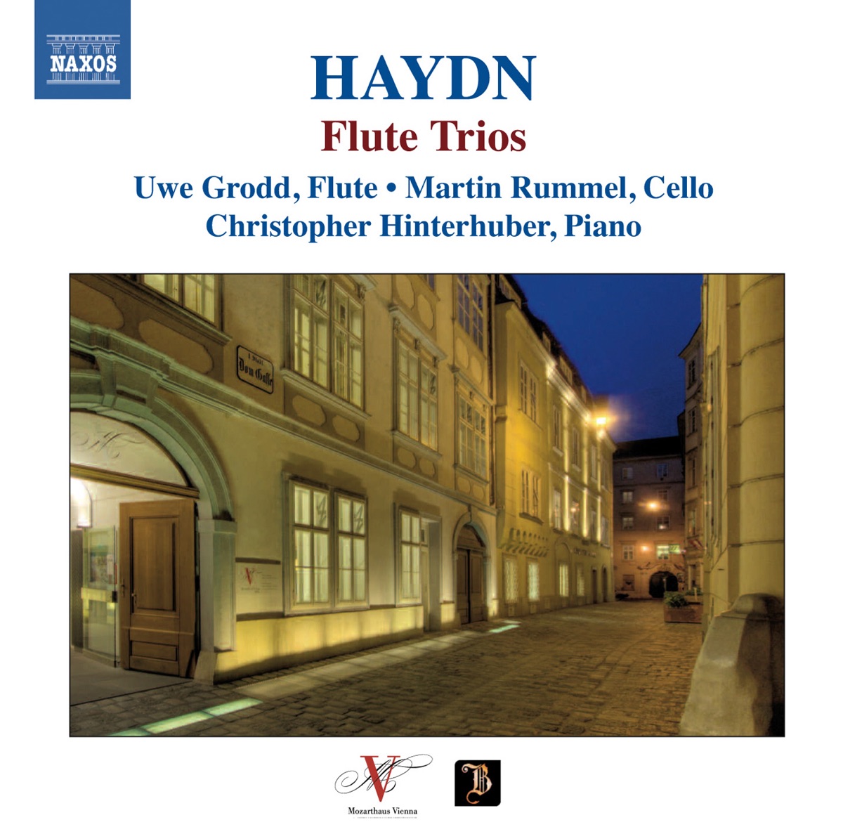 Haydn: Flute Trios, Hob. XV:15-17 by Uwe Grodd, Christopher Hinterhuber & Martin Rummel album cover